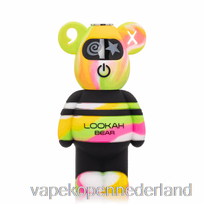 Elektronische Sigaret Vape Lookah Bear 510 Batterij Roze Tie-dye